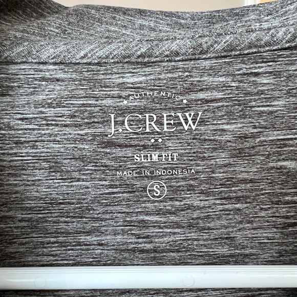 J.Crew Factory Men's Grey Polo - Picture 2 of 5